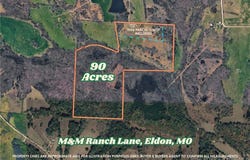 90 Acres M and M Ranch Lane, Eldon, MO 65026