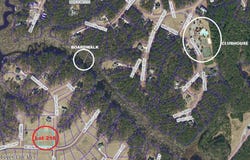 91 N Brightleaf Drive lot: 215+216, Minnesott Beach, NC 28510