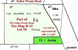 501 part Pullen Woods Road, Palermo, ME 04354