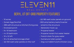 5600 N 1400 E, Beryl, UT 84714