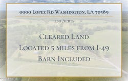 Lopez Road lot: A, Washington, LA 70589