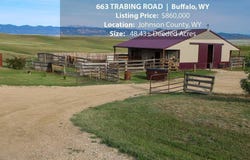 663 Trabing Road, Buffalo, WY 82834