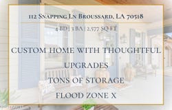 112 Snapping Lane, Broussard, LA 70518