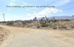 242nd E On Fort Tejon Rd Lane, Llano, CA 93544