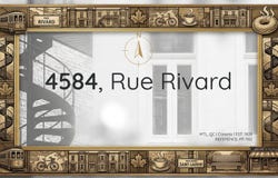 4582-4584 Rue Rivard, Le Plateau-Mont-Royal, Quebec H2J2N3
