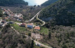 Investment Plot with Approved Project and Foundation in Petrovac with Sea View, Petrovac, Budva