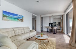 For sale: an exclusive, fully furnished luxury apartment with a spacious terrace., Rafailovici, Budva