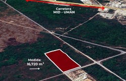 Terreno Umán, Mérida, Yucatan 97390