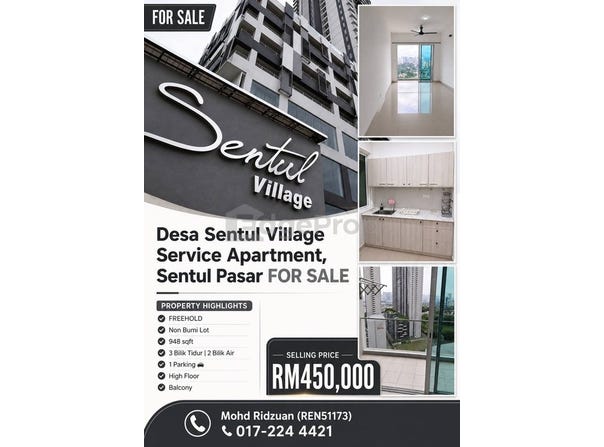 Off Jalan Sentul Pasar, 51000, Kuala Lumpur, Sentul, Kuala Lumpur 51000