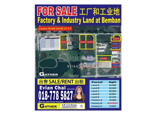 Kawasan Perindustrian Batu Gajah 3 30200 Batu Gajah Perak, Batu Gajah, Perak 30200