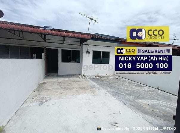 Klebang Ria, Ipoh Perak, Ipoh, Perak 31200