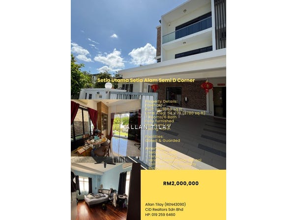 Setia Alam/Alam Nusantara, Selangor 40170