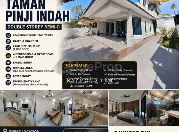TAMAN PINJI INDAH, 31650, Kinta, Perak 31650