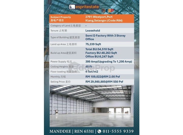 Port Klang, Selangor 42000