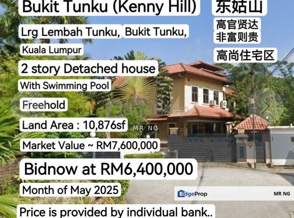 L, Kenny Hills (Bukit Tunku), Kuala Lumpur 50480