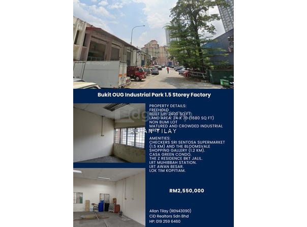 Jalan 4/152, Jalan 9/152, Jalan Klang Lama (Old Klang Road), Kuala Lumpur 58200