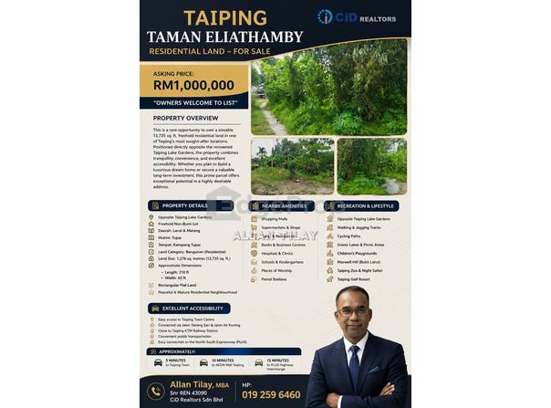 Taiping, Perak 34600