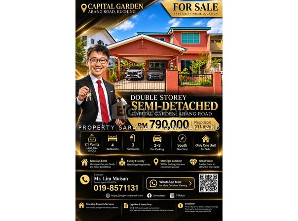 Jalan Arang, Kuching, Sarawak 93250