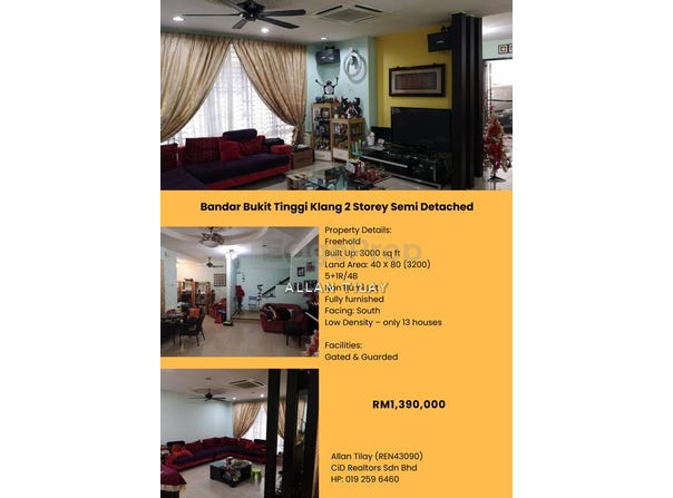 Lorong Batu Nilam, Bandar Botanic/Bandar Bukit Tinggi, Selangor 41200