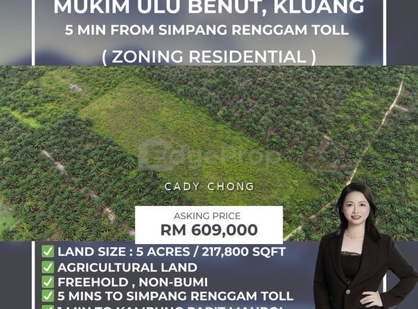 Mukim Ulu Benut, Kluang, Kluang, Johor 82200