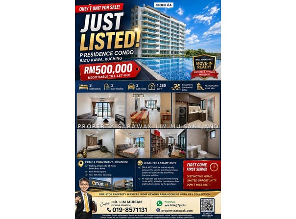 93100, Sarawak, Kuching, Sarawak 93250