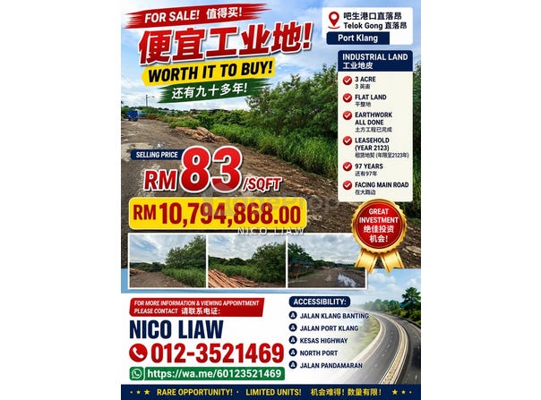 Jalan kampung telok gong, Port Klang, Selangor 42000