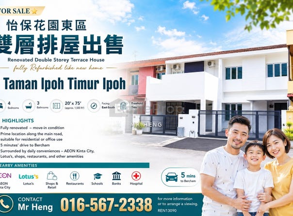 Jalan Perajurit, Ipoh, Perak 31400