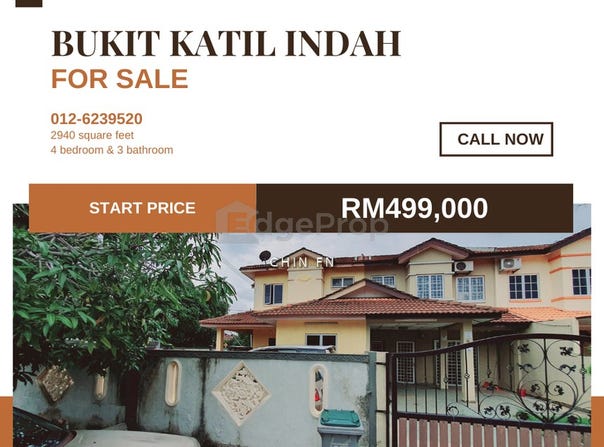 Jalan Bukit Katil Indah, Bukit Katil, Melaka 75450