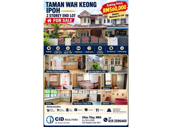 Taman Wah Keong 31400 Ipoh Perak, Ipoh, Perak 31400