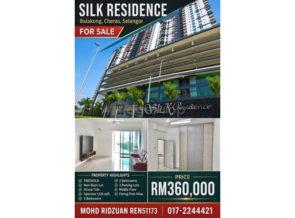 Off Cheras Selatan, Balakong, 43000, Selangor, Cheras South, Selangor 43000