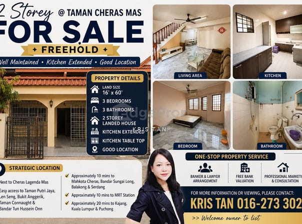 Jalan Mas, Batu 9th Cheras, Selangor 43200