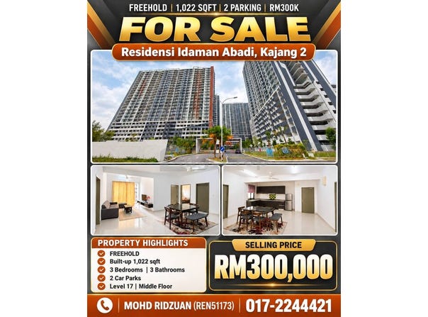 Persiaran Tropicana Heights 2, 43500, Selangor, Kajang, Selangor 43000