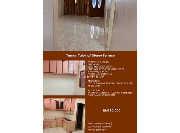 Taiping, Perak 34600