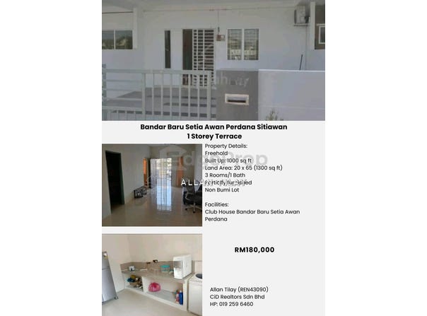 Jalan Residen, Sitiawan, Perak 32000