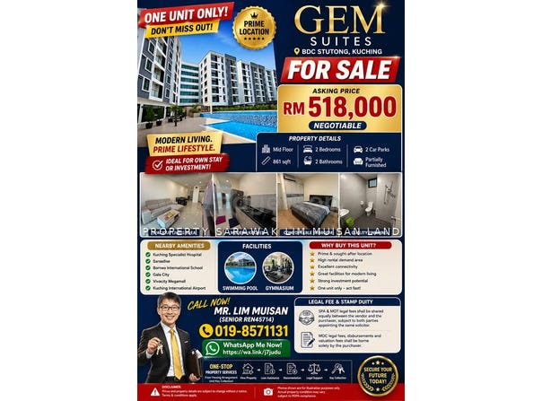 Lorong Stutong Baru 4E, Kuching, Sarawak 93350