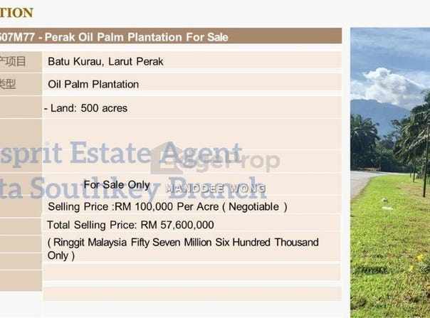 Larut Matang, Perak 34500