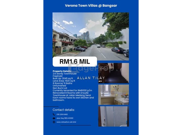 Jalan Medang Serai, Bangsar, Kuala Lumpur 59100