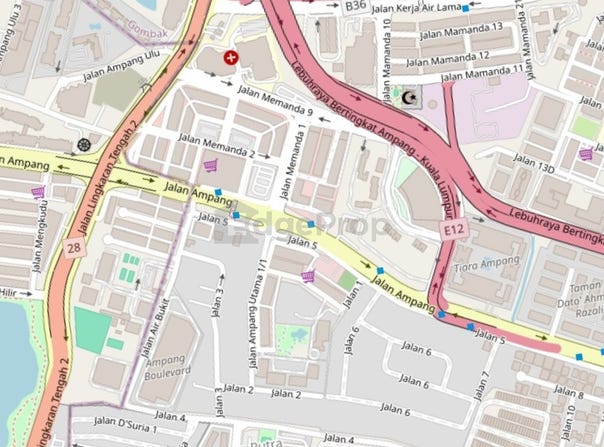Jalan Ampang, Ampang, Kuala Lumpur 50450