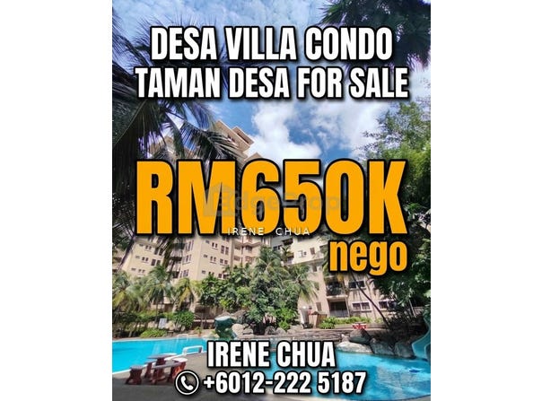 Jalan Bukit Desa 3, Seputeh, Kuala Lumpur 58100