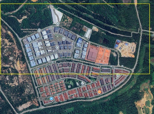 Kawasan Perindustrian Kota Puteri, Batu Arang, Batu Arang, Selangor 45000