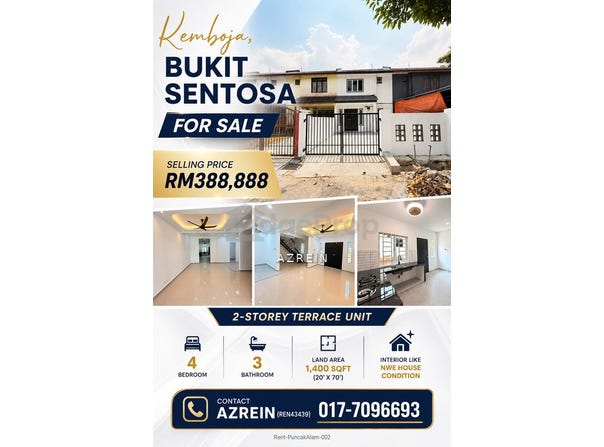 Jalan Kemboja, Rawang, Selangor 48300