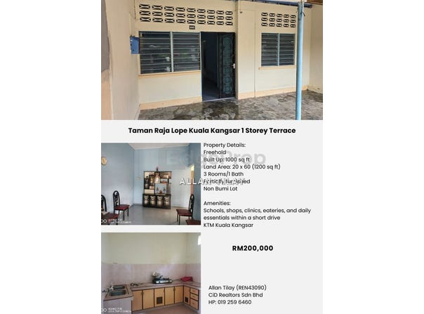 6879, JALAN TAIPING/K. KANGSAR, TAMAN RAJA LOPE, Kuala Kangsar, Perak