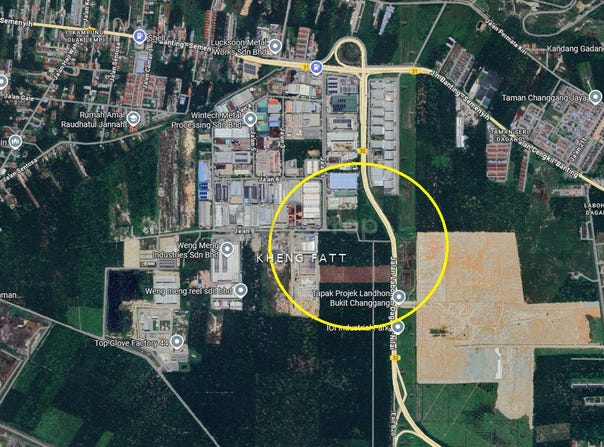Jalan Labohan Dagang-Nilai, Bukit Changgang, Olak Lempit, Banting, Banting, Selangor 42700