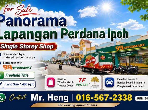 Persiaran Lapangan Perdana, Ipoh, Perak 31650