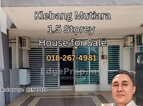 PLOT 61,-, TAMAN KLEBANG MUTIARA, 31200, Kinta, Perak