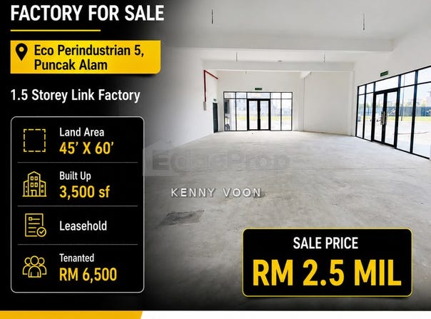 Eco Perindustrian 5, Bandar Puncak Alam, Selangor