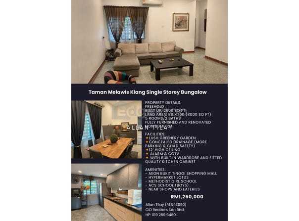Jalan Emas; Jalan Besi, Klang, Selangor 41100