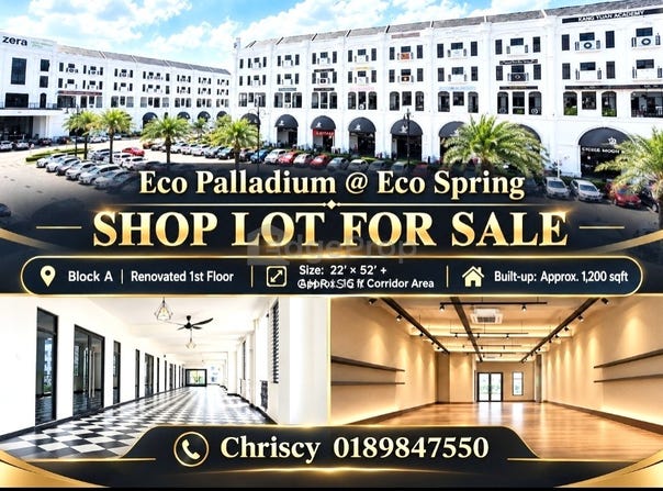 Eco Palladium @ Eco Spring, Jalan Ekoflora 1, 81100 Johor Bahru, Johor, Johor Bahru, Johor 81100