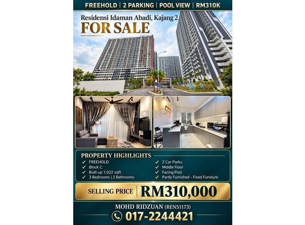 Persiaran Tropicana Heights 2, 43500, Selangor, Kajang, Selangor 43000
