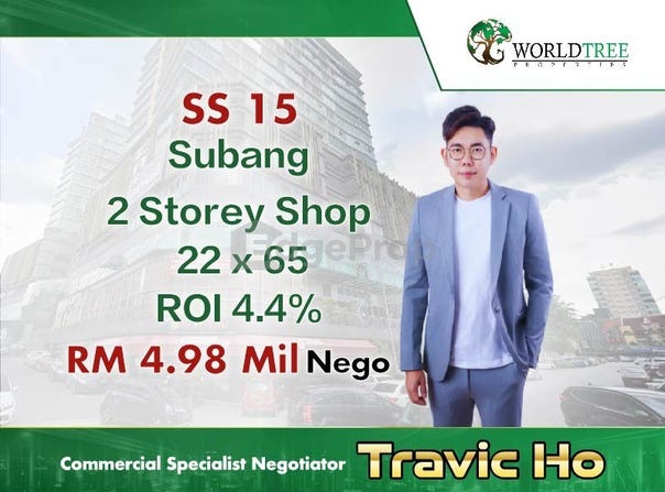 Jalan SS 15/1, 47500 Subang Jaya, Selangor, Subang Jaya, Selangor 47500